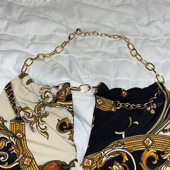 Pattern chain halter top - Picture 4 of 5